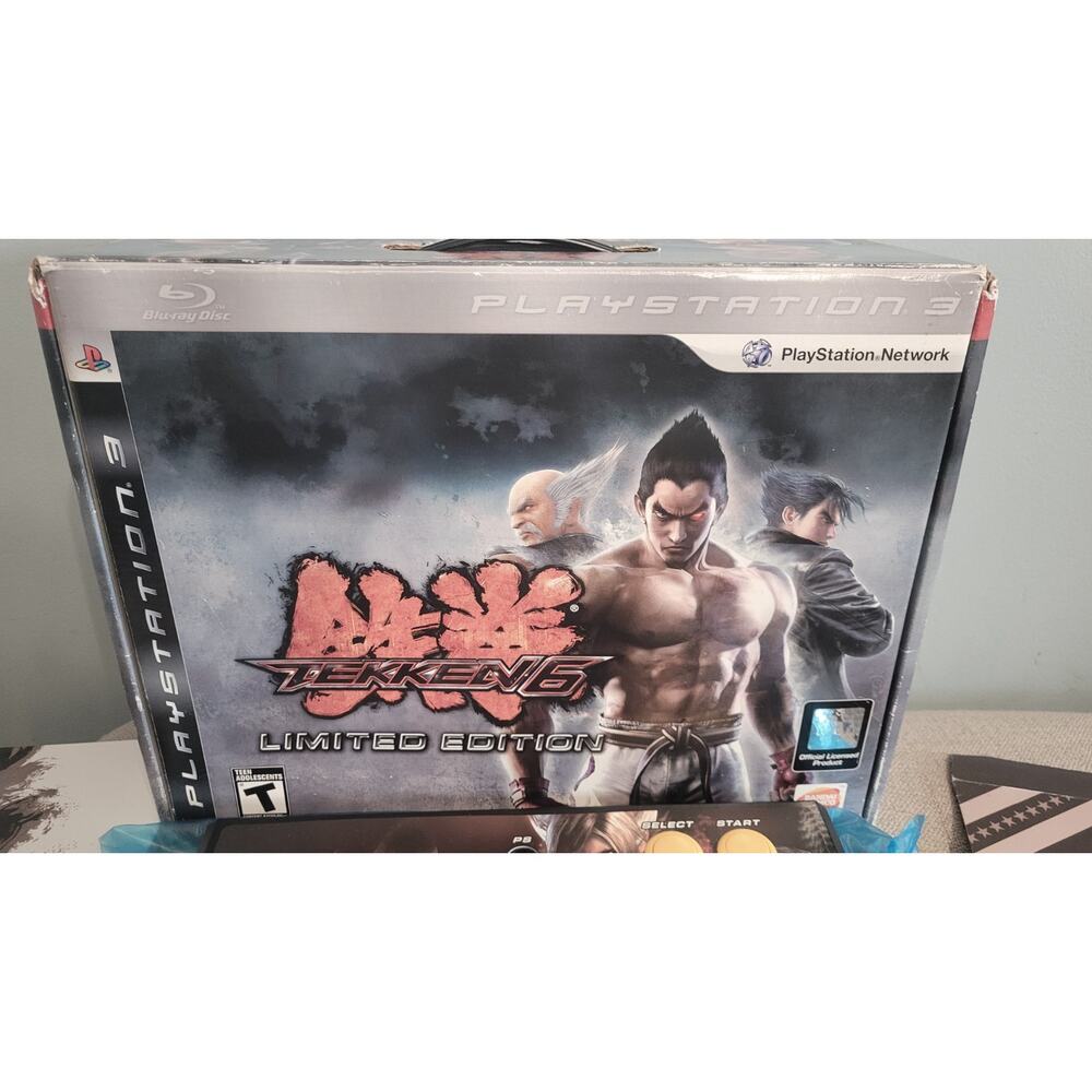 Tekken 6 PS3 - Hori Arcade Fight Stick Wireless Limited Edition MISSING GAME! - Picture 15 of 16